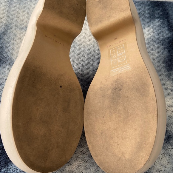 Everlane Puffa Clogs, size 10, cream - Picture 4 of 5